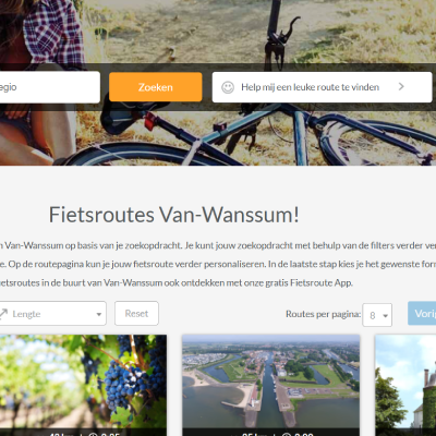 Fietsroutes Fietsknooppunt routes e-bike