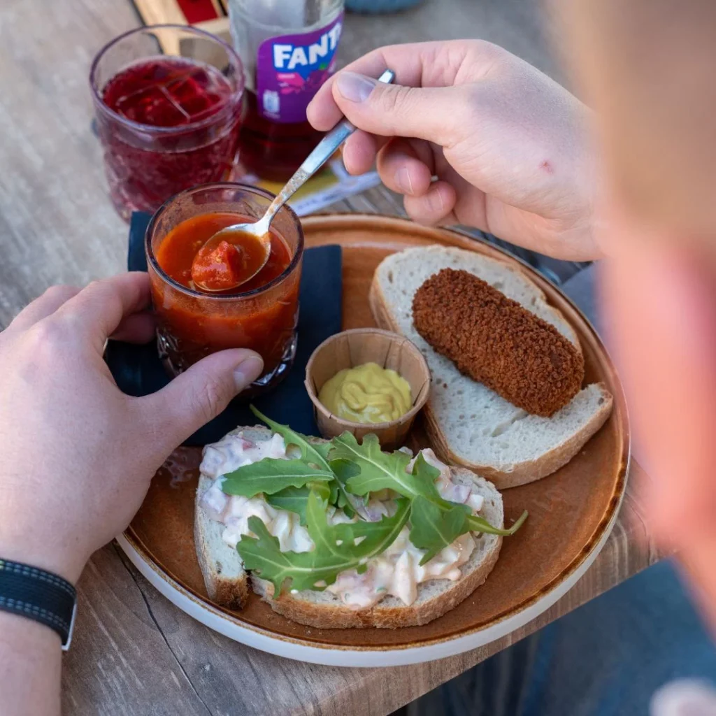 Hap en trap - 12 uurtje
lunch